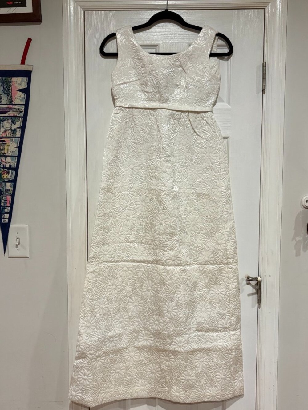 1960's Mod Wedding Dress